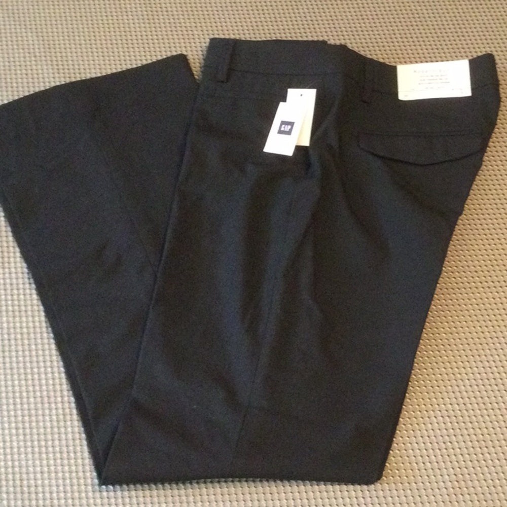 Classic size 4 Long Black Trousers for women